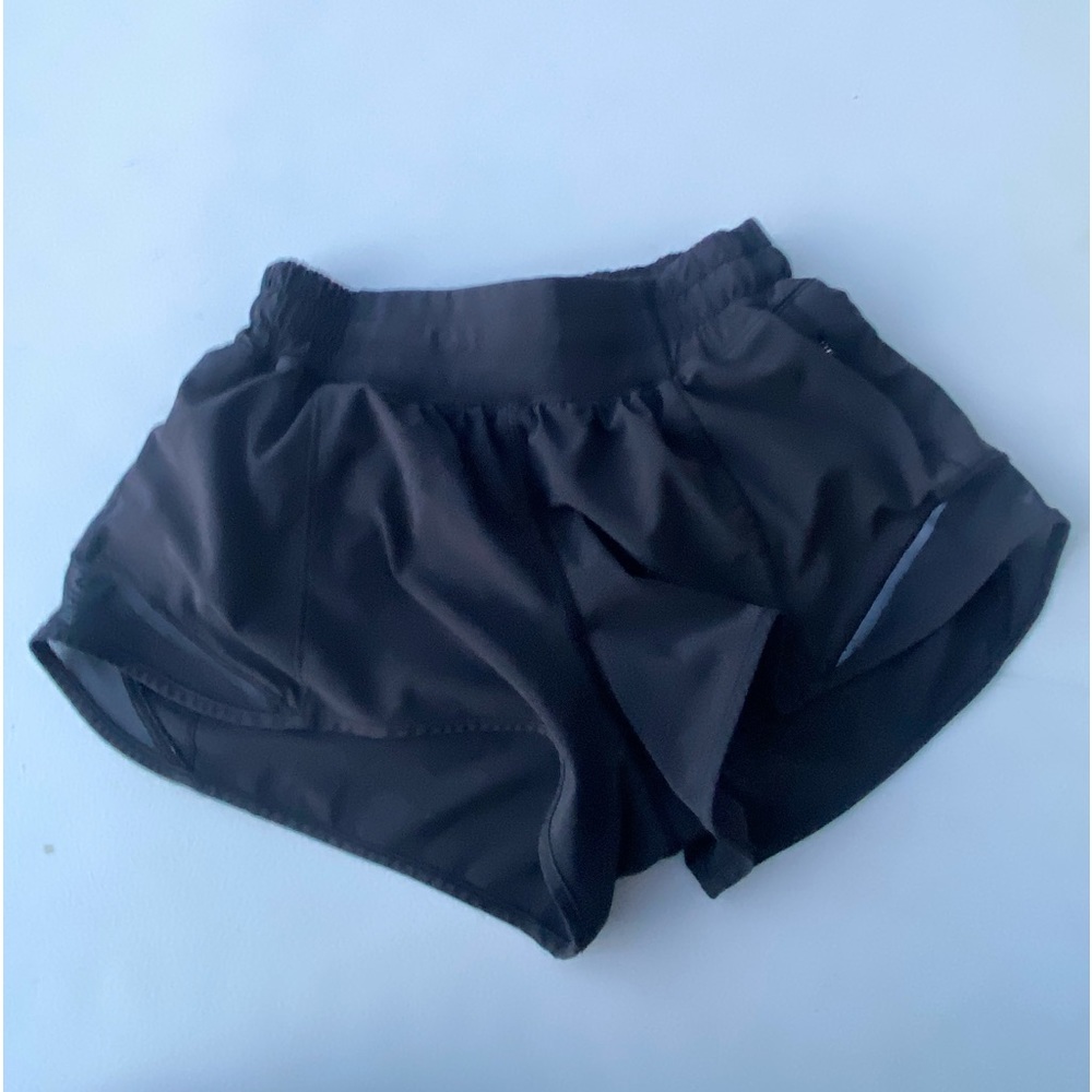 size 2, black lulu lemon shorts!